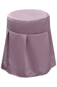 Order Nail Stool Cover Customized Beauty Salon SAP Round Chair Cover Pure Color Barber Shop Chair Cover Specialty Store 34*40CM SKSC021 detail view-4